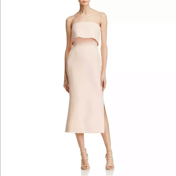 Cameo Blush Pink Popover Dress NWT S - Picture 1 of 3